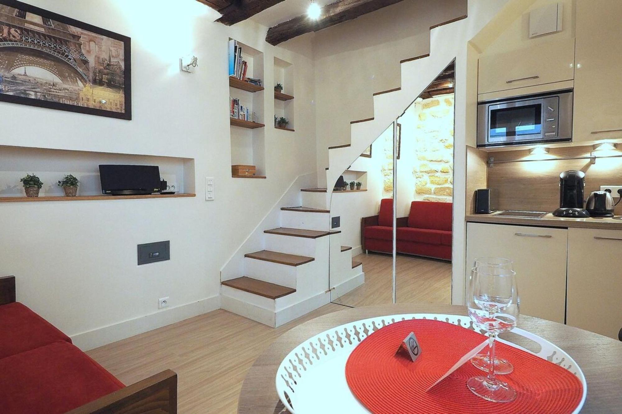Louvre Parisian Duplex Apartamento Exterior foto