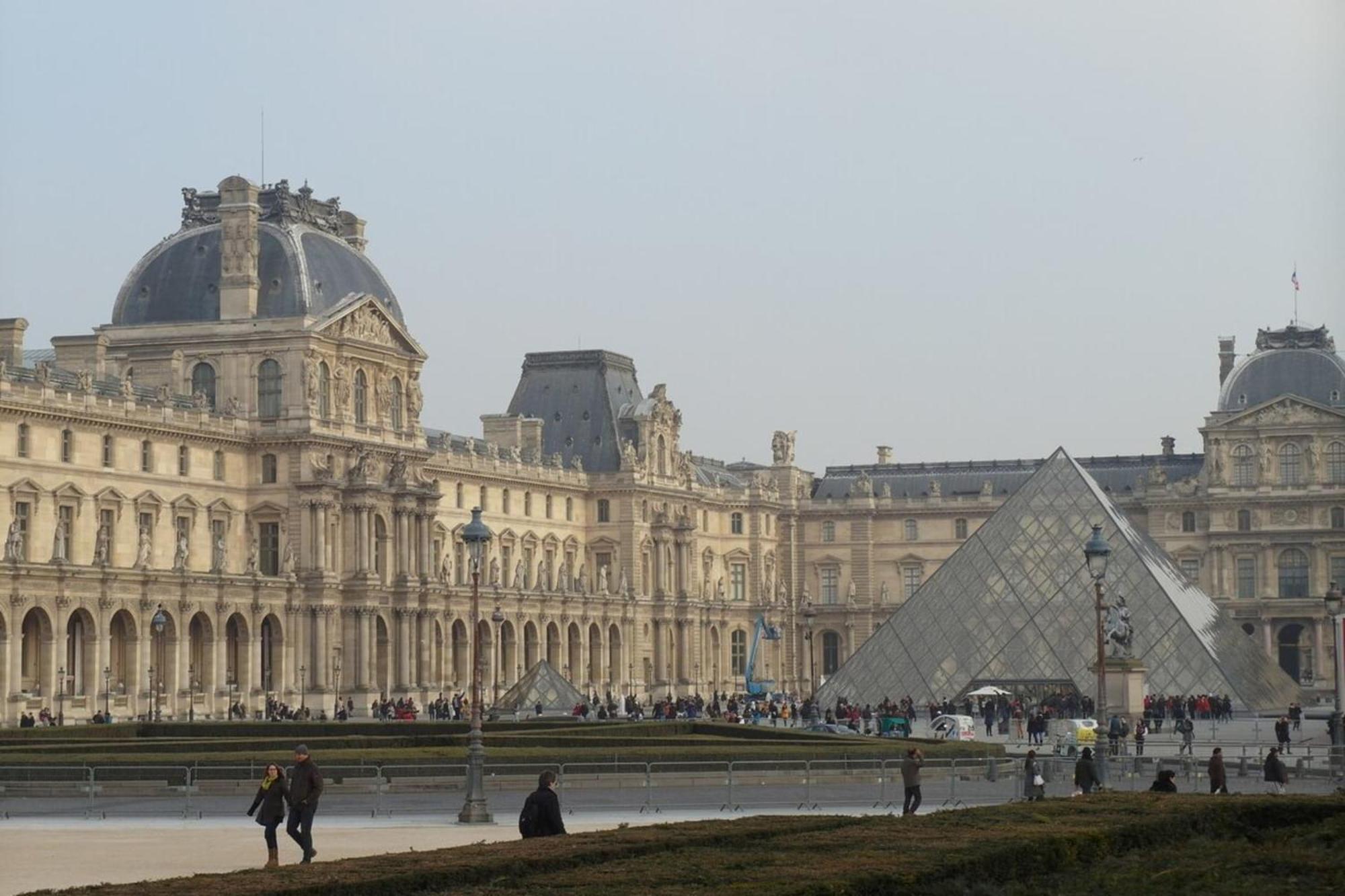 Louvre Parisian Duplex Apartamento Exterior foto